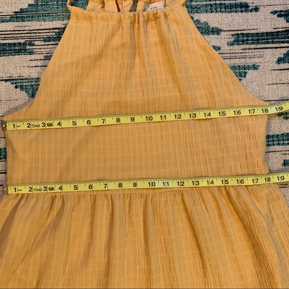 A New Day yellow halter swing dress - Picture 14 of 14